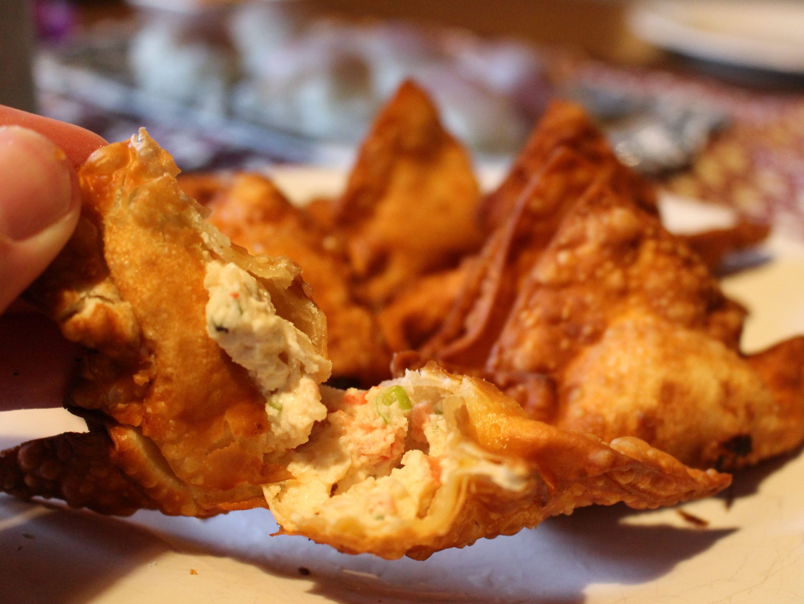 Crispy Crab & Cheese Wontons Recipe Inspo