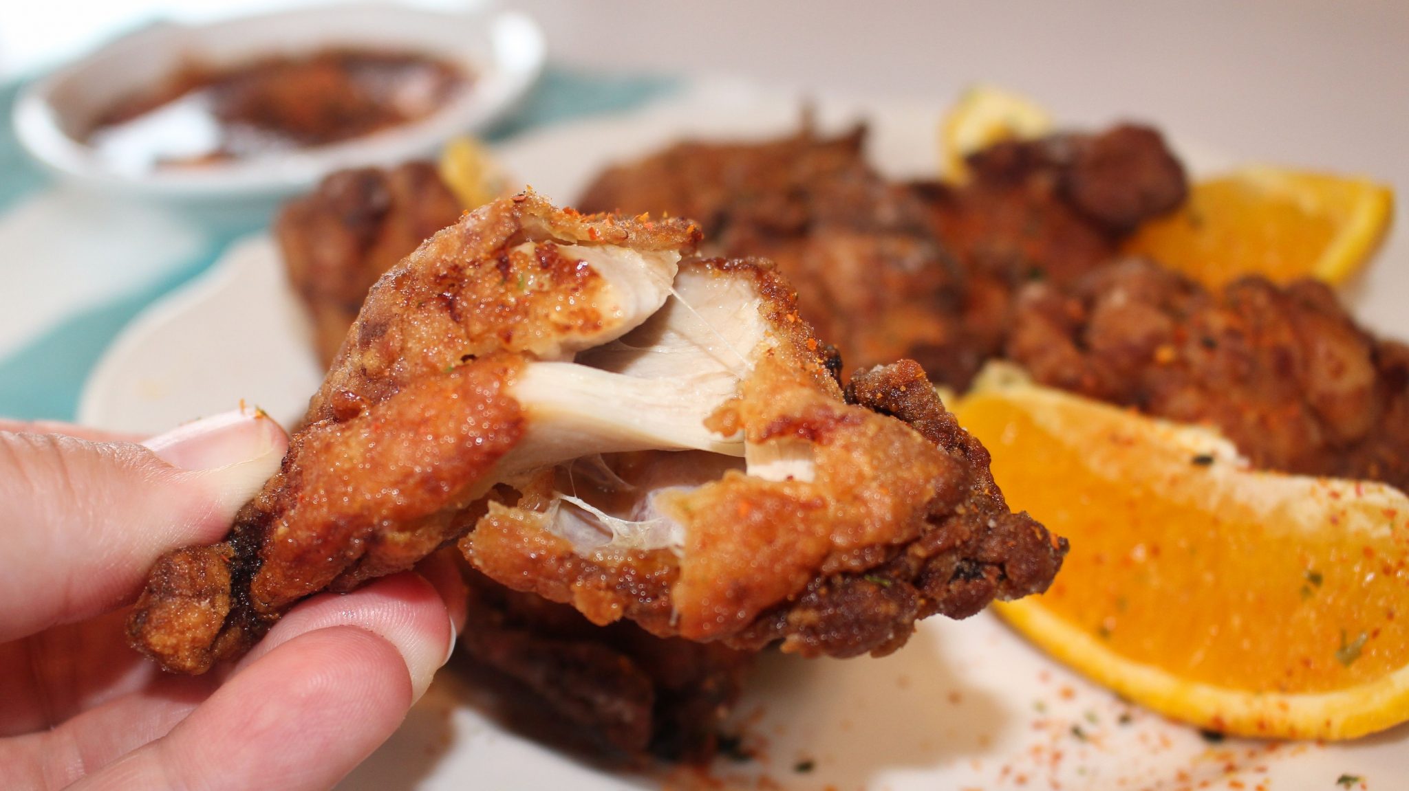 Triple Fried Chicken Bites Recipe Inspo